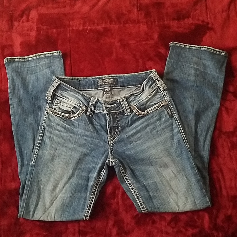 Silver jeans